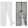 ZANZARIERA MAGNETICA CALAMITA CASA GIARDINO PORTA 150 CM X 250 CM NERA O BIANCA-