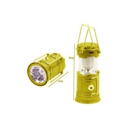 Lampada Lanterna Torcia  Portatile A Led Luce Campeggio Ricaricabile Usb.
