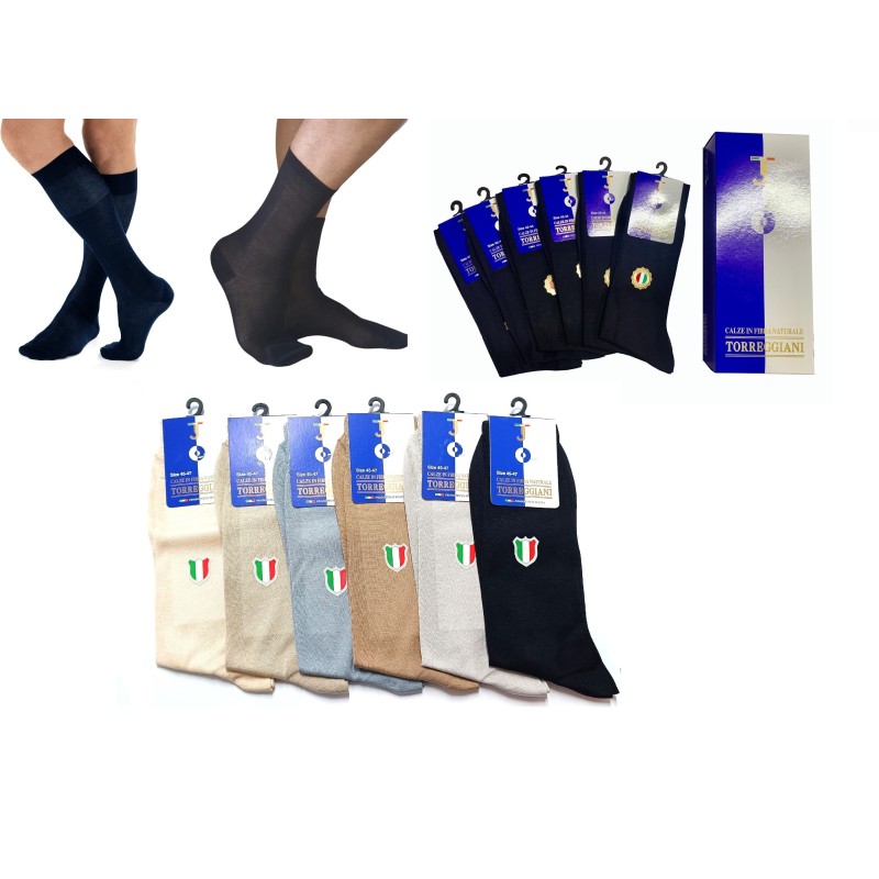 Calze 100% Filo Di Scozia Torreggiani.