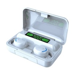 Auricolari Wireless Bluetooth LED display impermeabile HD cuffie power bank.