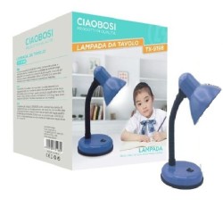 Lampada da scrivania nera regolabile in altezza - CIAOBOSI