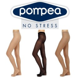 6 PAIA DI COLLANT POMPEA NO STRESS RIPOSANTE 70 DEN CALZE DONNA S M L XL XXL - P