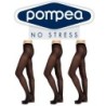 6 PAIA DI COLLANT POMPEA NO STRESS MICROFIBRA 100 DEN CALZE DONNA S M L XL - POM