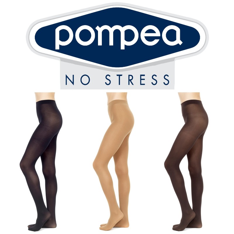 6 PEZZI COLLANT POMPEA SEMPRE 50 DEN BASIC COPRENTE CALZE DONNA S M L XL XXL - P
