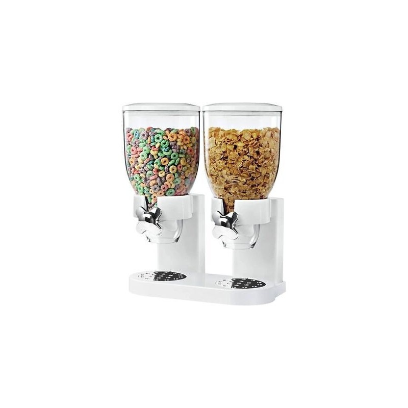 Dosatore Dispenser a Manopola per Alimenti in Plastica Infrangibile e Durevole -