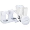 Dosatore Dispenser a Manopola per Alimenti in Plastica Infrangibile e Durevole -