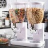Dosatore Dispenser a Manopola per Alimenti in Plastica Infrangibile e Durevole -