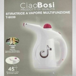 Stiratrice a Vapore Multifunzione Ferro Da Stiro Verticale Portatile 800 W -
