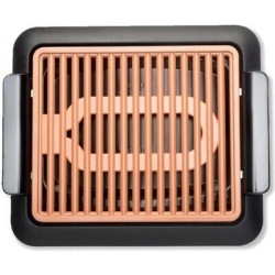 GRIGLIA ELETTRICA IN PIETRA ARENARIA SWISS LINE 1500W PIASTRA BISTECCHIERA -