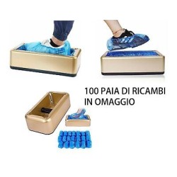 Dispenser Distributore Automatico Copriscarpa +100 Copriscarpe INCLUSI -